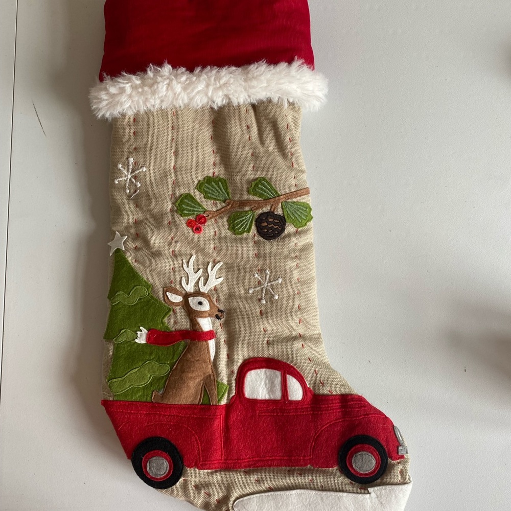 Pottery Barn Christmas stocking